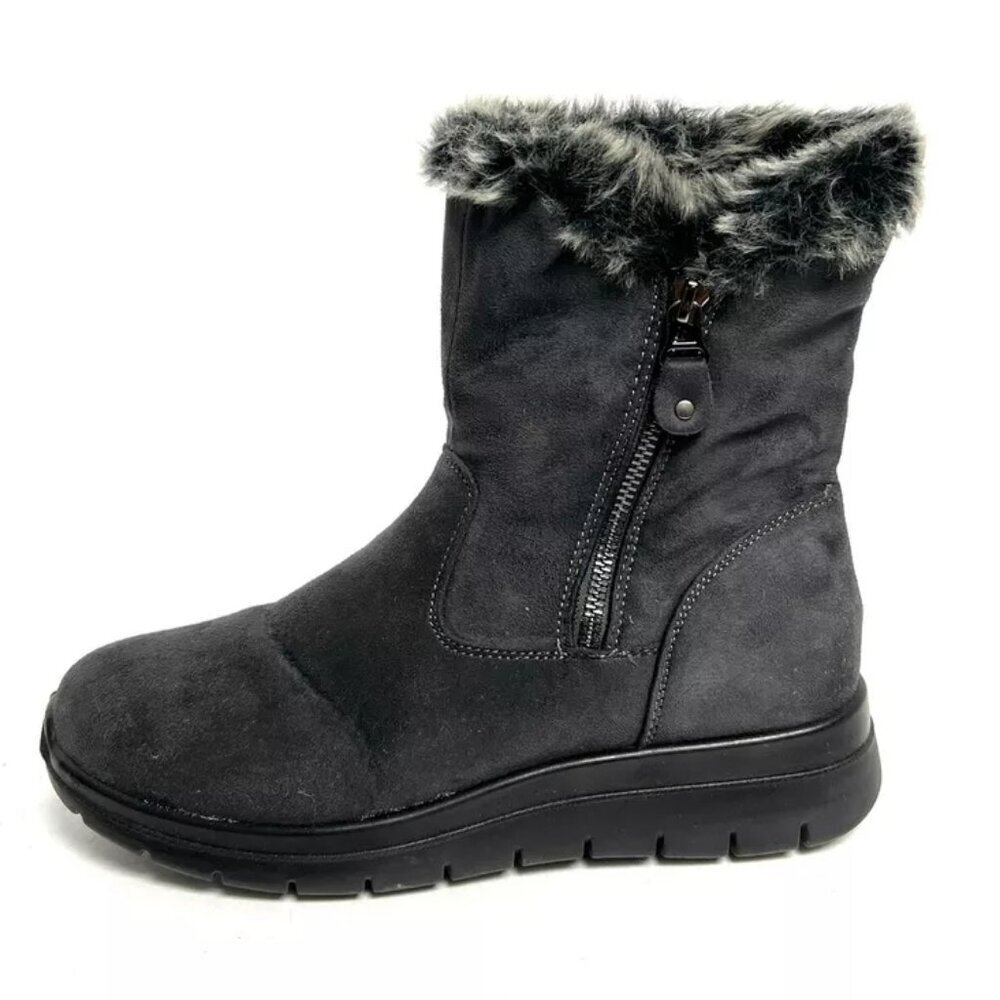 Tundra Womens Miriam Winter Boot Charcoal 8 M